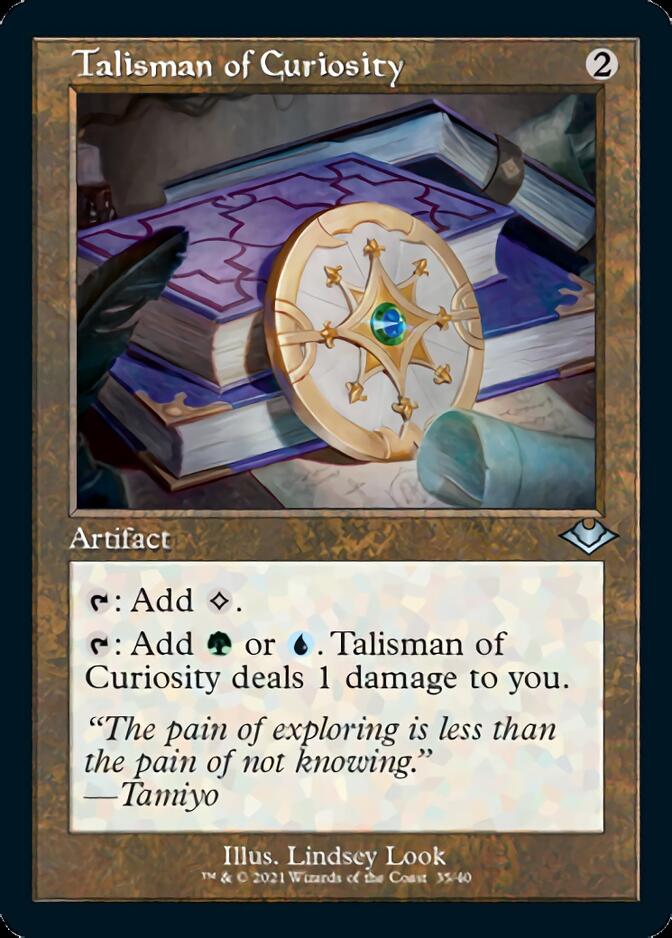Talisman of Curiosity (Retro) [Modern Horizons] - Trinity Hobby