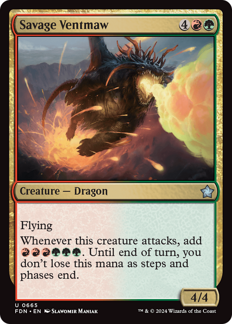Savage Ventmaw [Foundations] - Trinity Hobby