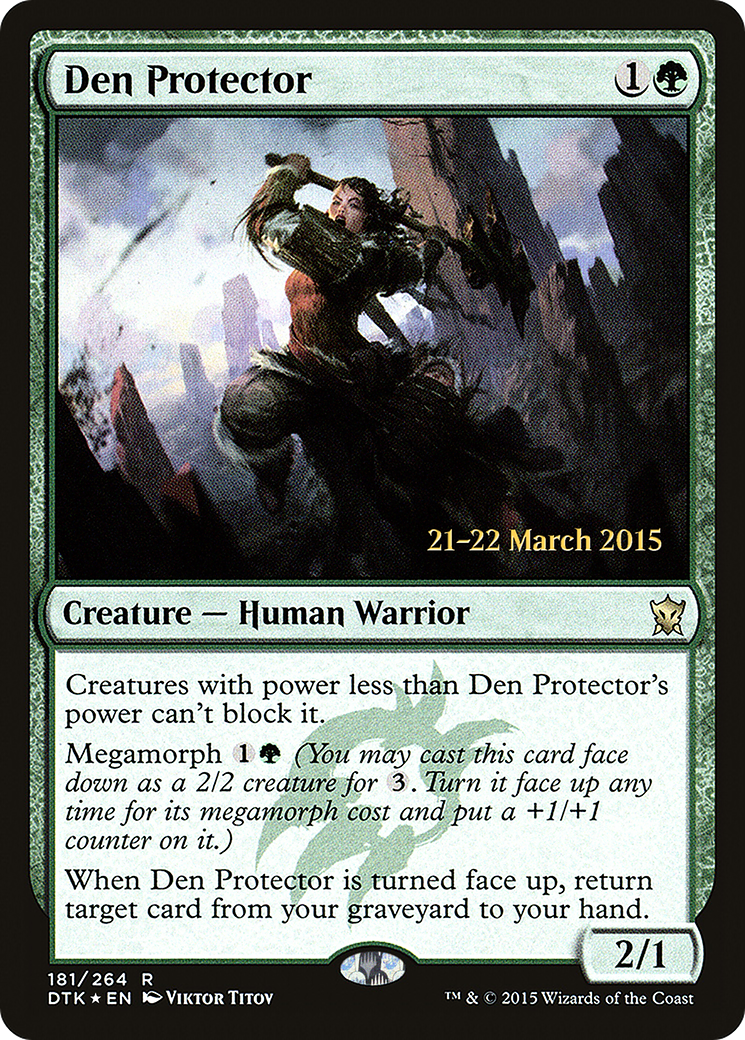 Den Protector [Dragons of Tarkir Prerelease Promos] - Trinity Hobby