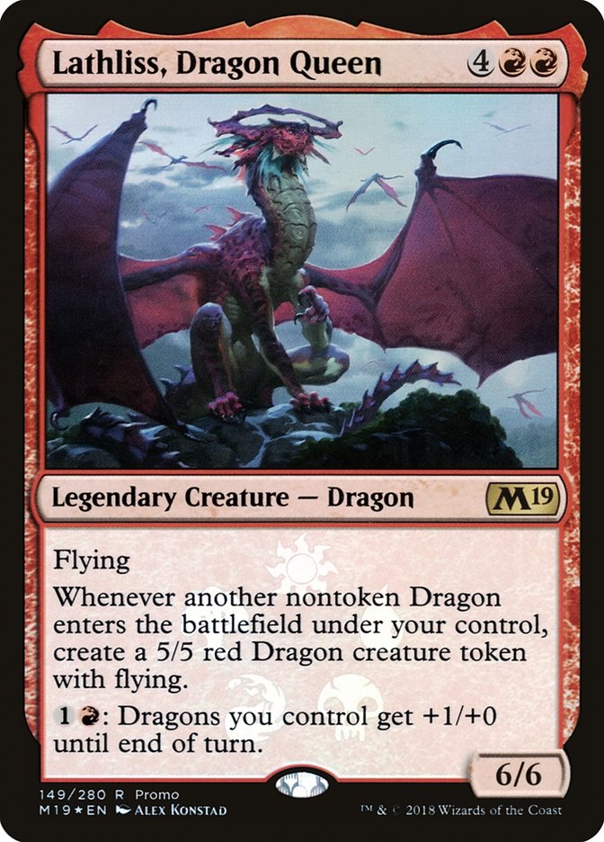 Lathliss, Dragon Queen [Resale Promos] - Trinity Hobby