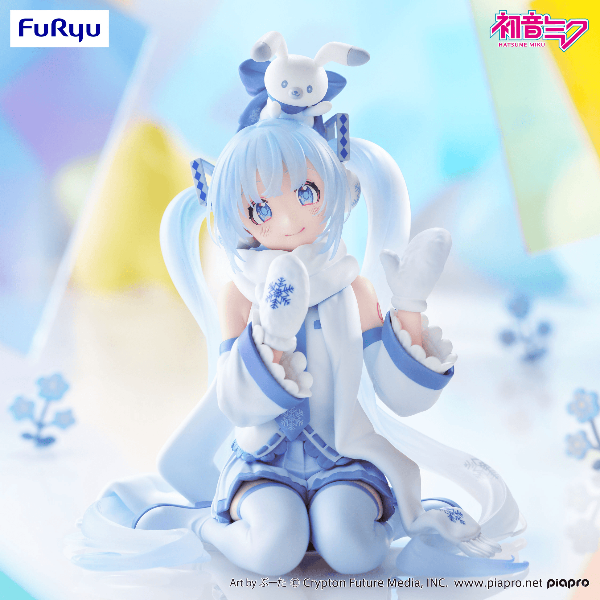 Hatsune Miku Noodle Stopper Figure -SNOW MIKU Sky Town 10th ver.- - Trinity Hobby