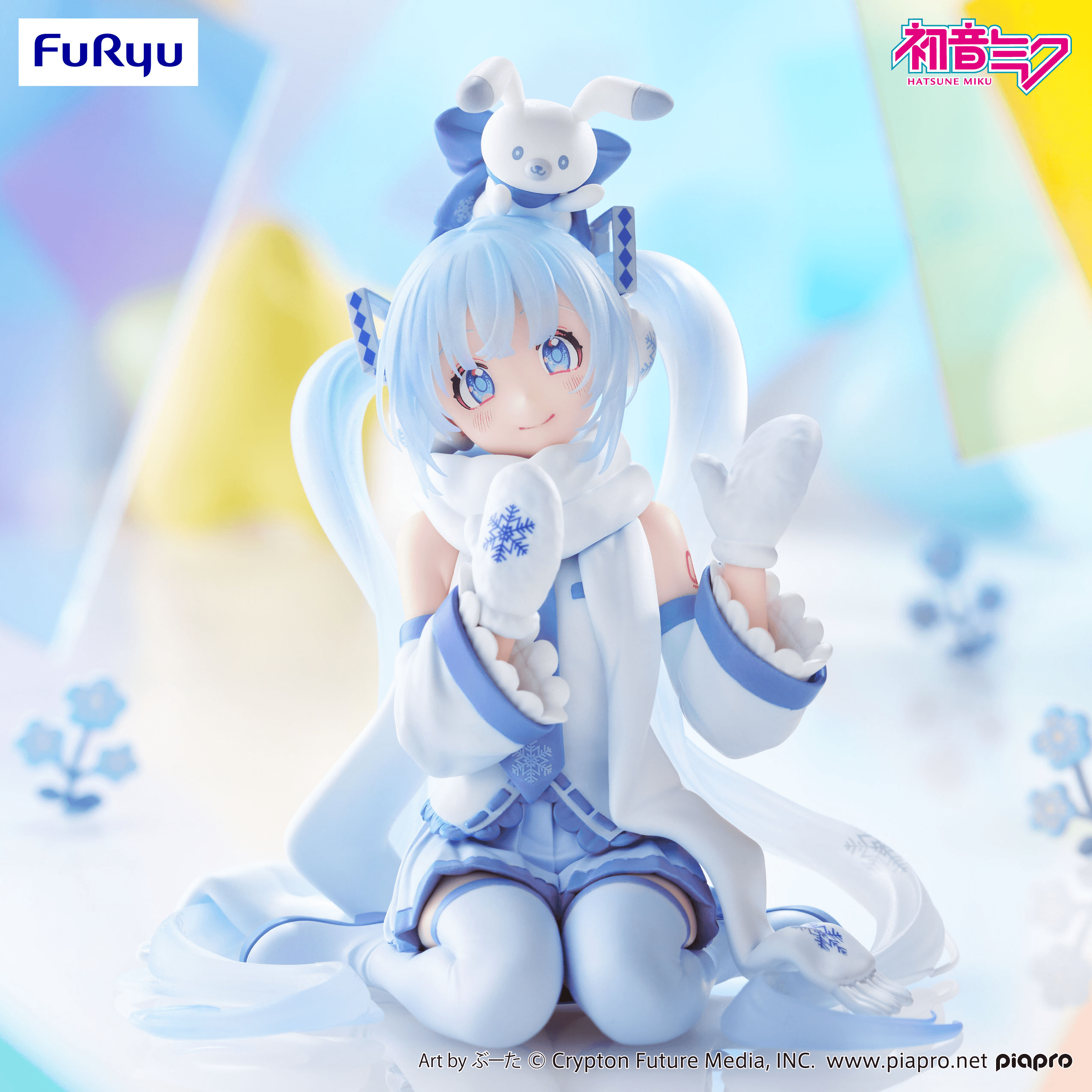 Hatsune Miku Noodle Stopper Figure -SNOW MIKU Sky Town 10th ver.- - Trinity Hobby