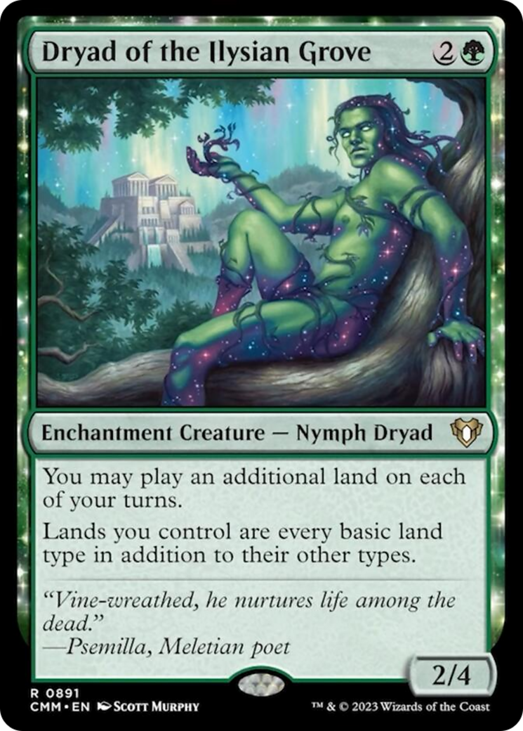 Dryad of the Ilysian Grove [Commander Masters] - Trinity Hobby