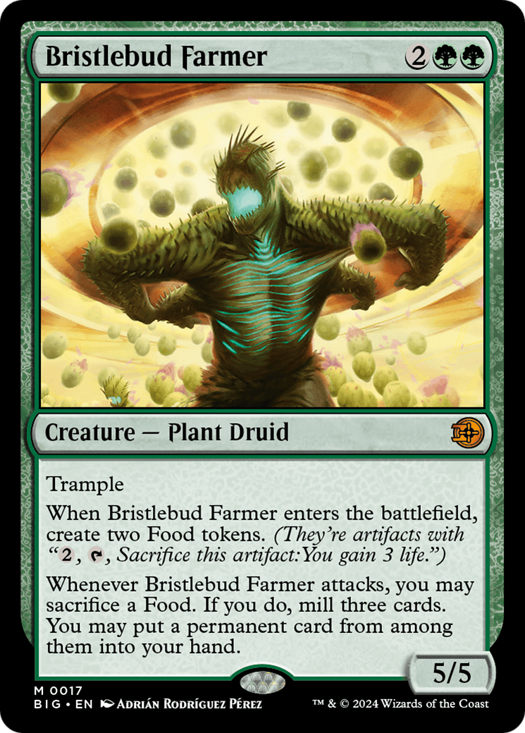 Bristlebud Farmer [Outlaws of Thunder Junction: The Big Score] - Trinity Hobby