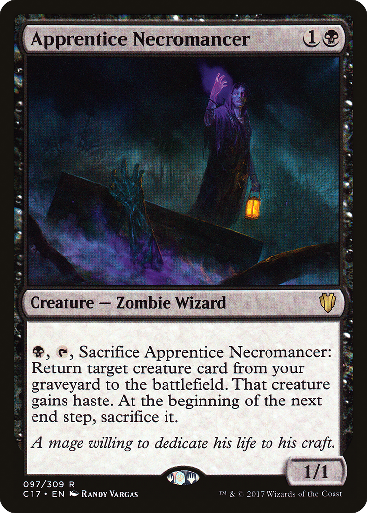 Apprentice Necromancer [Commander 2017] - Trinity Hobby