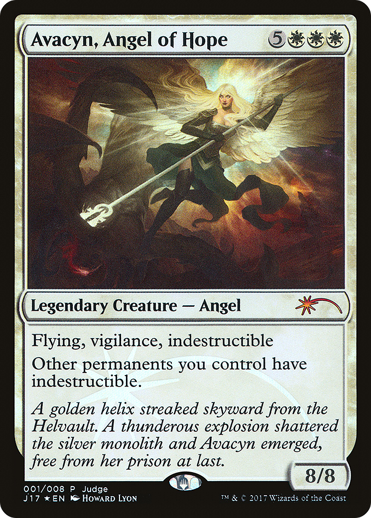 Avacyn, Angel of Hope [Judge Gift Cards 2017] - Trinity Hobby