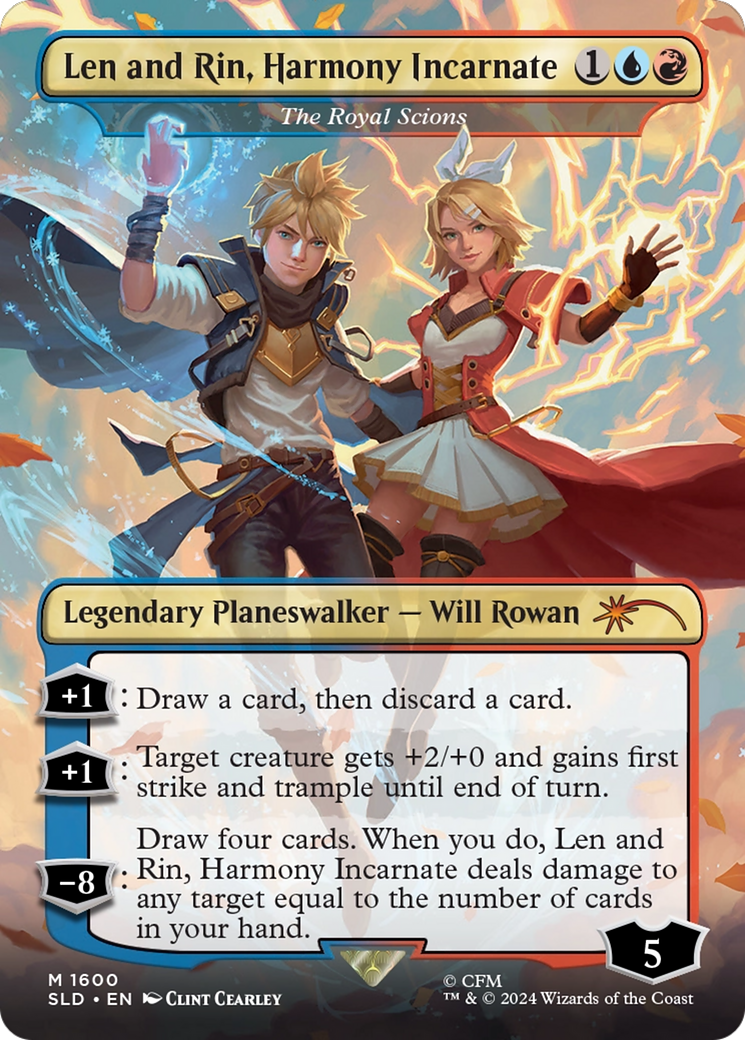 Len and Rin, Harmony Incarnate - The Royal Scions [Secret Lair Drop Series] - Trinity Hobby
