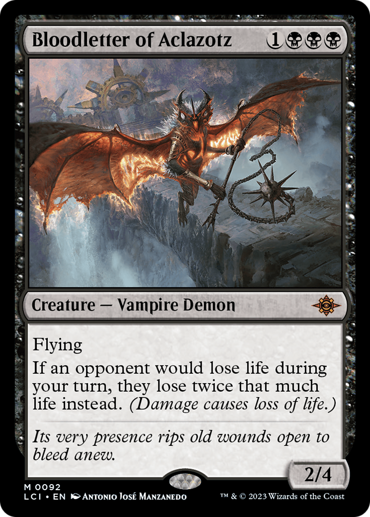 Bloodletter of Aclazotz [The Lost Caverns of Ixalan] - Trinity Hobby