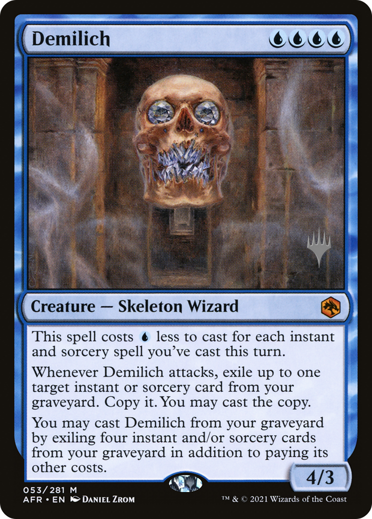 Demilich (Promo Pack) [Dungeons & Dragons: Adventures in the Forgotten Realms Promos] - Trinity Hobby