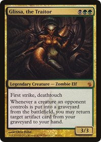 Glissa, the Traitor (Mirrodin Besieged) [Oversize Cards] - Trinity Hobby