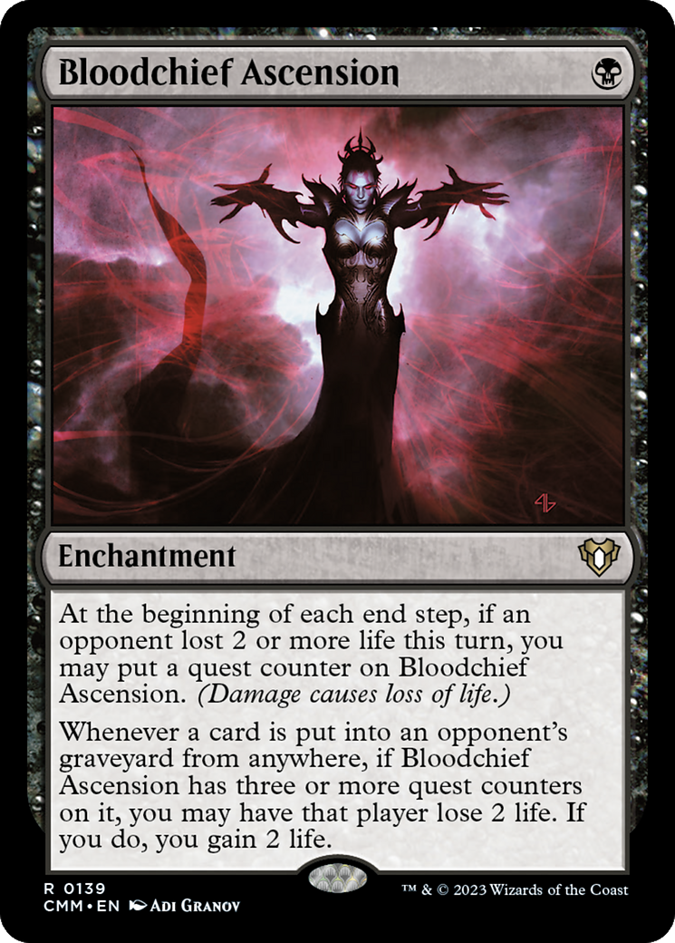 Bloodchief Ascension [Commander Masters] - Trinity Hobby