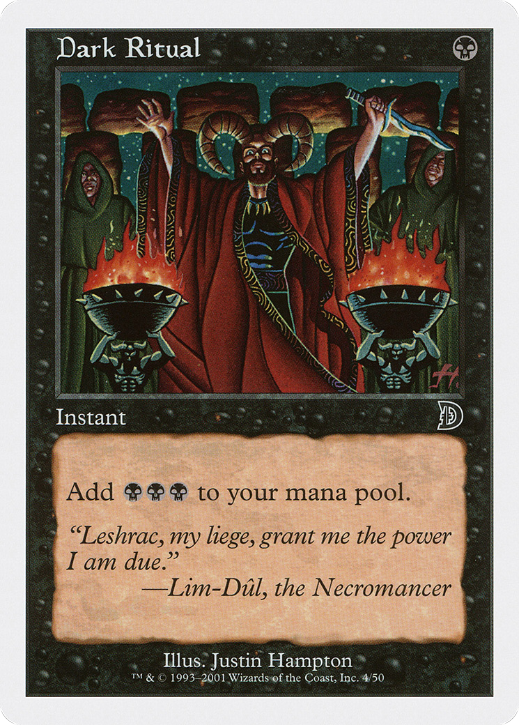 Dark Ritual [Deckmasters] - Trinity Hobby