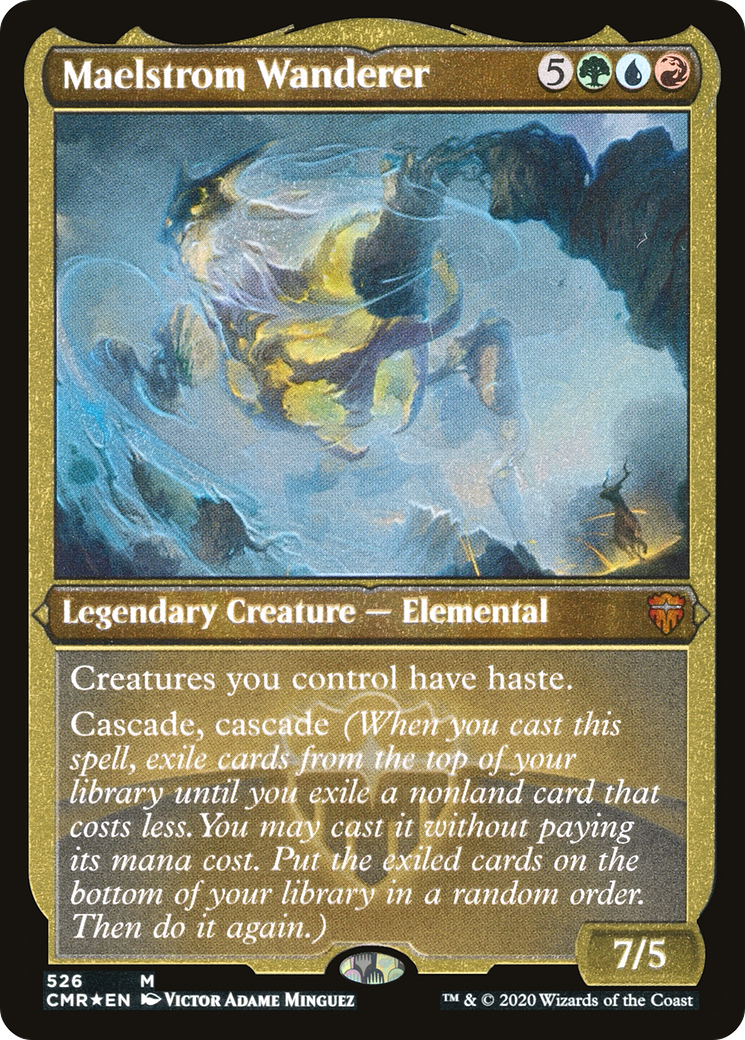 Maelstrom Wanderer (CMR-526) - [Commander Legends] Foil - Trinity Hobby