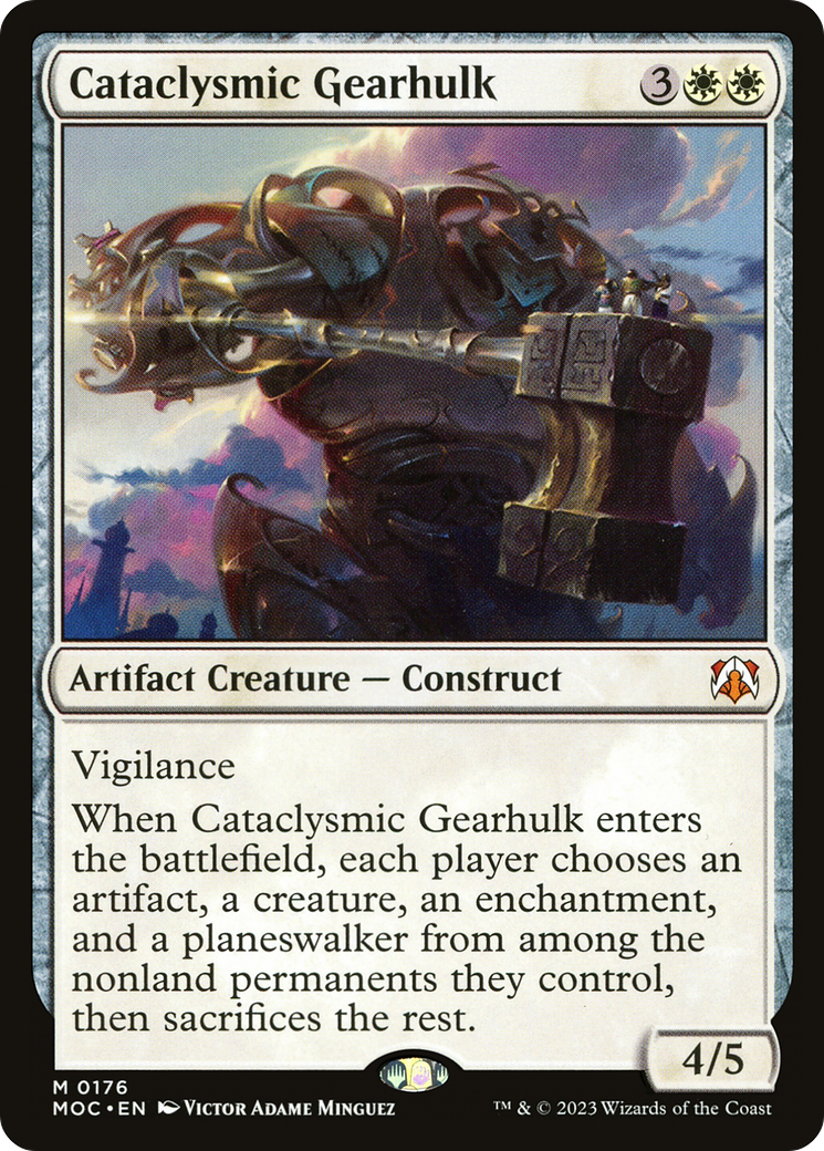 Cataclysmic Gearhulk [March of the Machine Commander] - Trinity Hobby