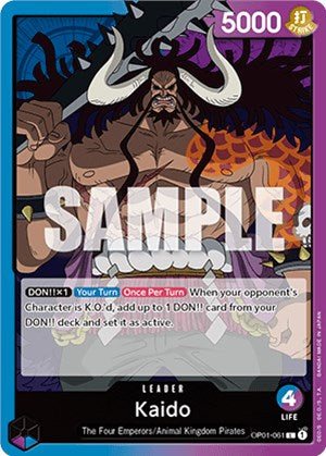 Kaido (061) (OP01-061) - [Romance Dawn] - Trinity Hobby