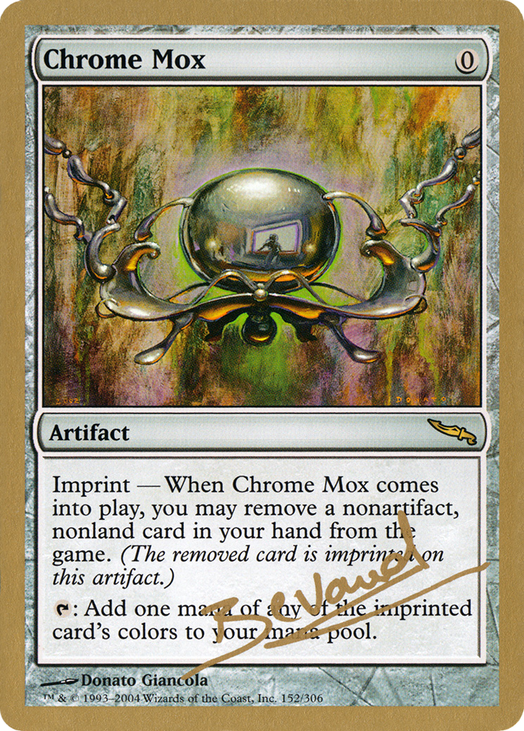 Chrome Mox (Manuel Bevand) [World Championship Decks 2004] - Trinity Hobby