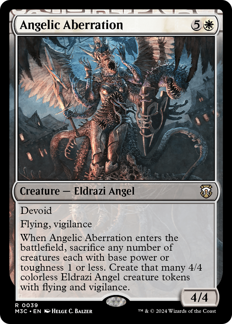 Angelic Aberration (Ripple Foil) [Modern Horizons 3 Commander] - Trinity Hobby