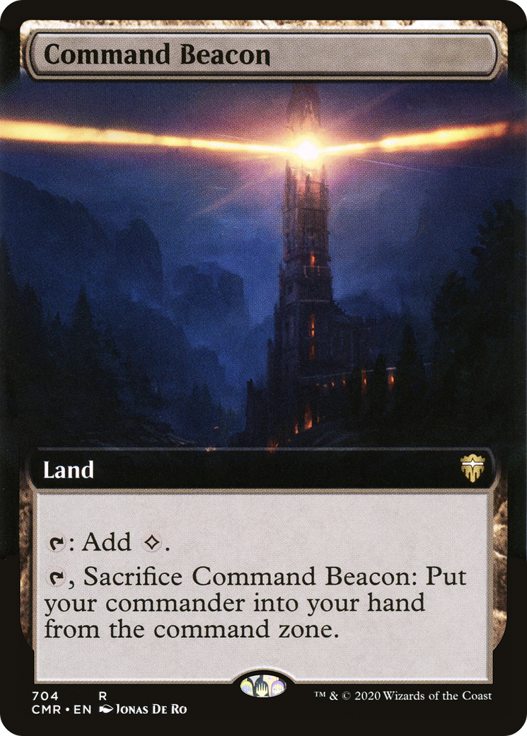 Command Beacon (Extended Art) [Commander Legends] - Trinity Hobby
