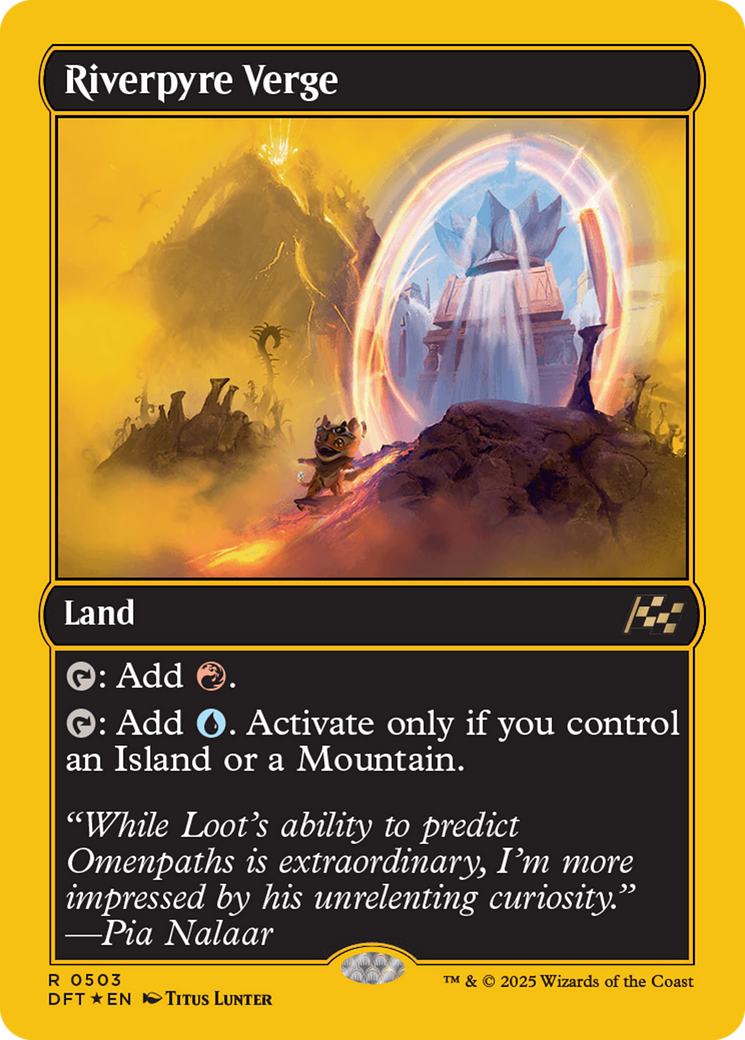 Riverpyre Verge (First-Place Foil) [Aetherdrift] - Trinity Hobby