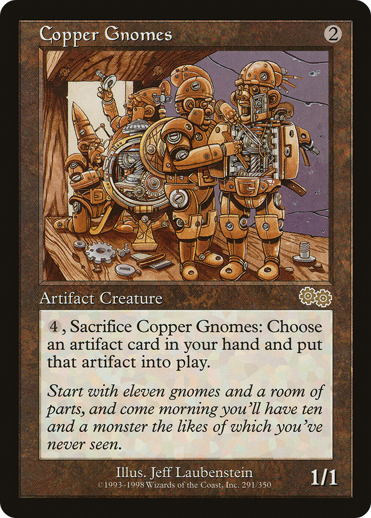Copper Gnomes [Urza's Saga] - Trinity Hobby
