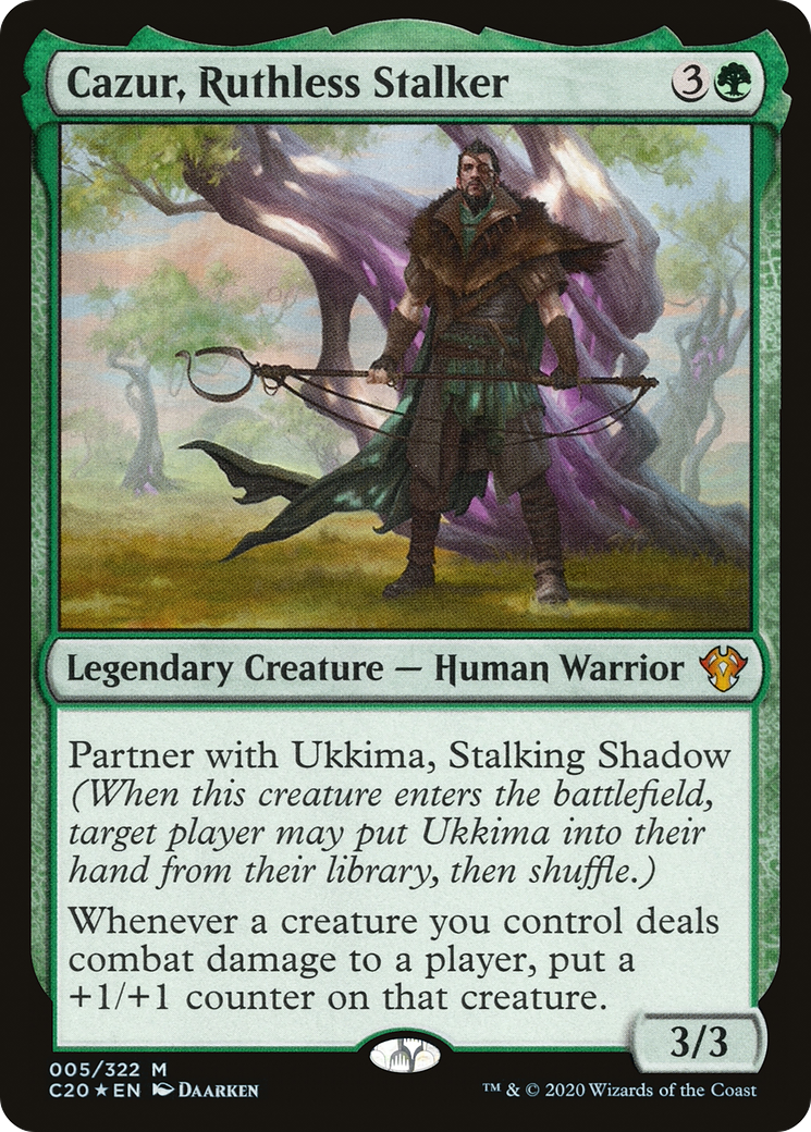 Cazur, Ruthless Stalker [Commander 2020] - Trinity Hobby