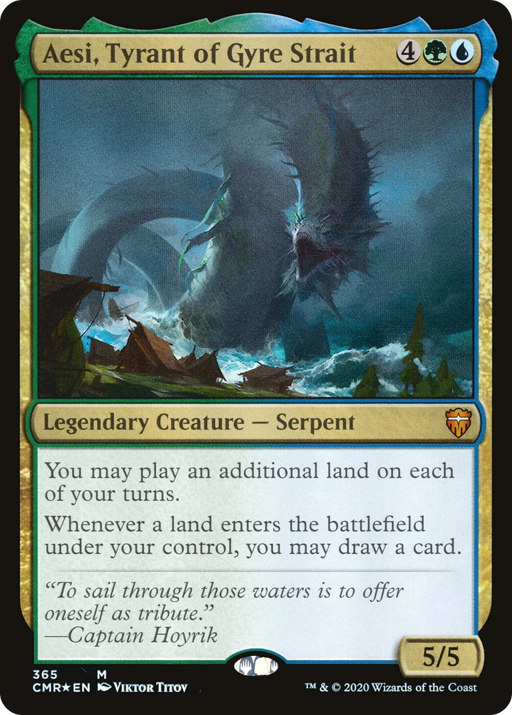 Aesi, Tyrant of Gyre Strait [Commander Legends] - Trinity Hobby