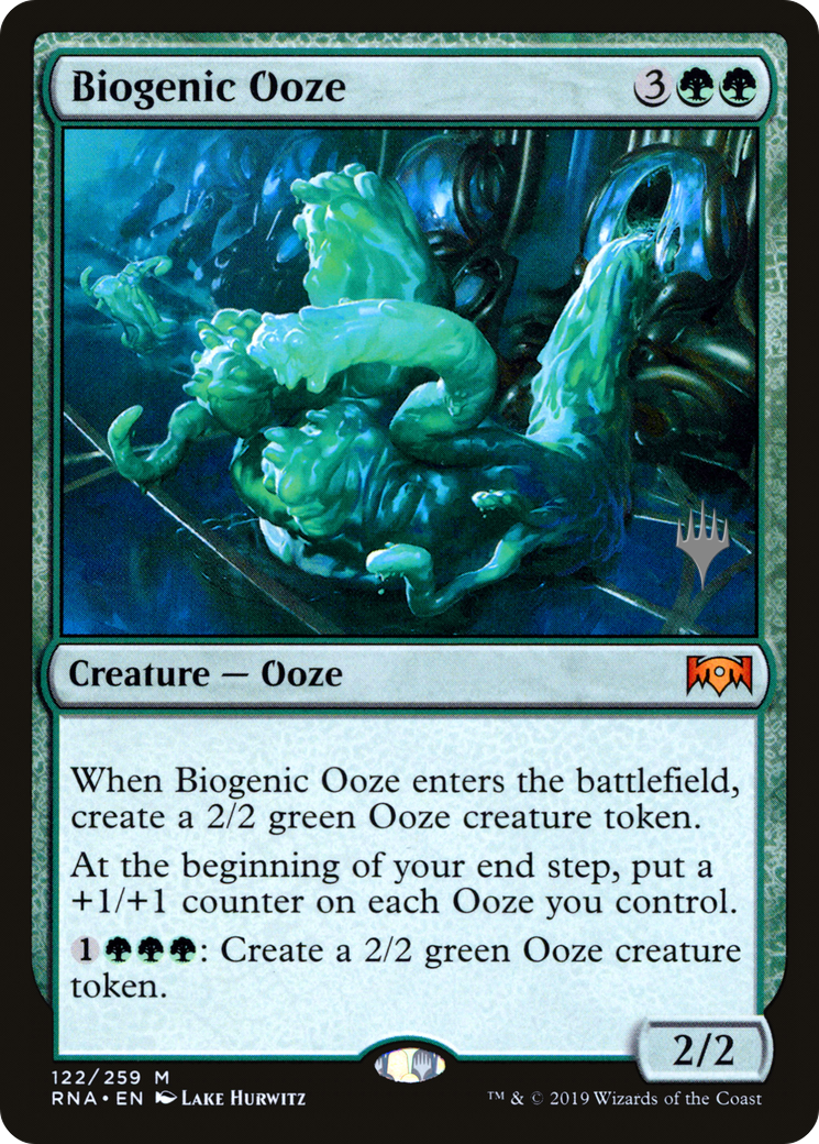 Biogenic Ooze (Promo Pack) [Ravnica Allegiance Promos] - Trinity Hobby