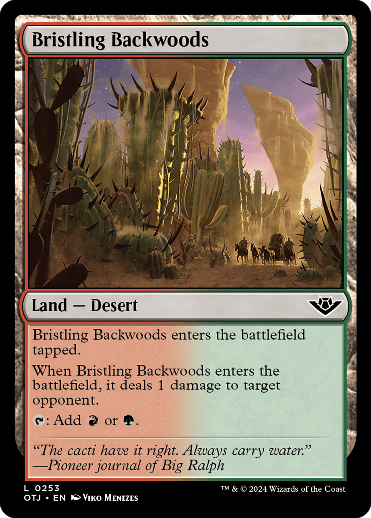 Bristling Backwoods [Outlaws of Thunder Junction] - Trinity Hobby
