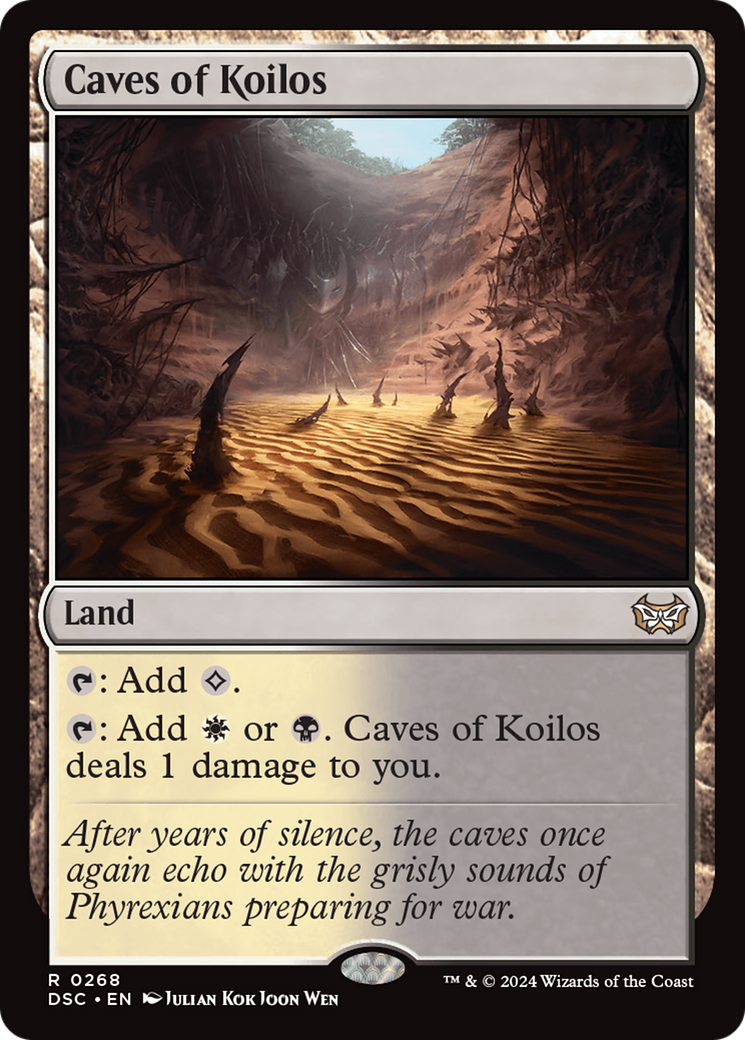 Caves of Koilos [Duskmourn: House of Horror Commander] - Trinity Hobby
