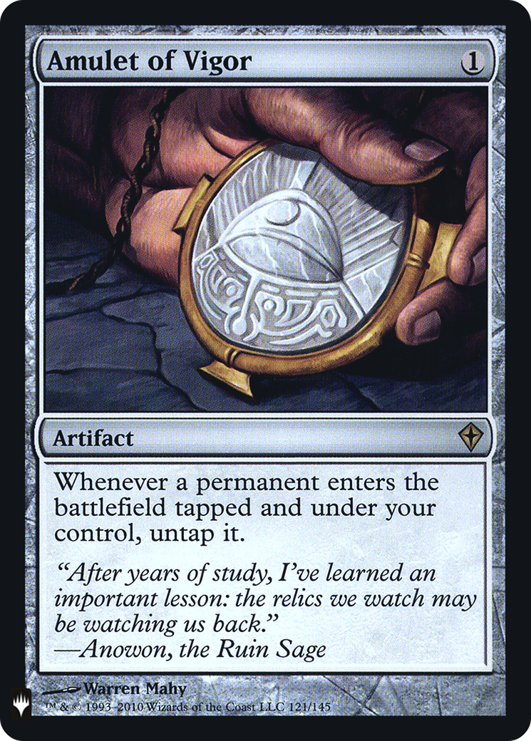 Amulet of Vigor [Mystery Booster] - Trinity Hobby