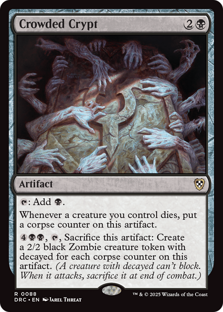 Crowded Crypt [Aetherdrift Commander] - Trinity Hobby