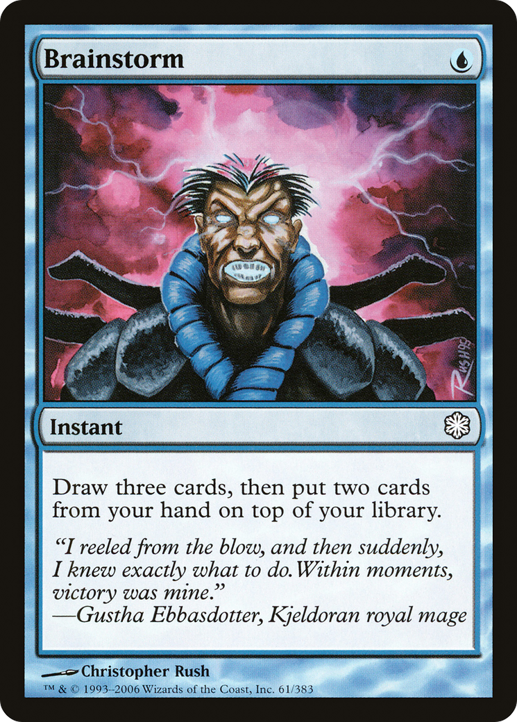 Brainstorm [Coldsnap Theme Decks] - Trinity Hobby