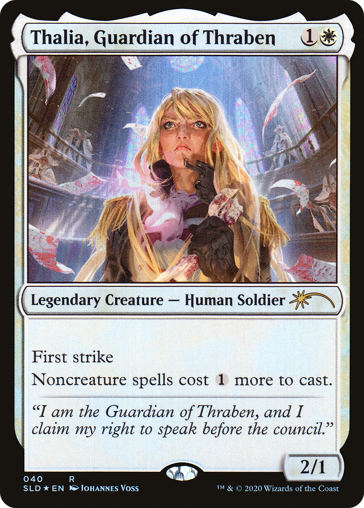Thalia, Guardian of Thraben (40) [Secret Lair Drop Series] - Trinity Hobby