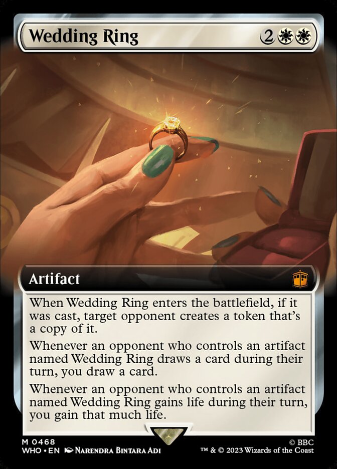 Wedding Ring (Extended Art) [Doctor Who] - Trinity Hobby