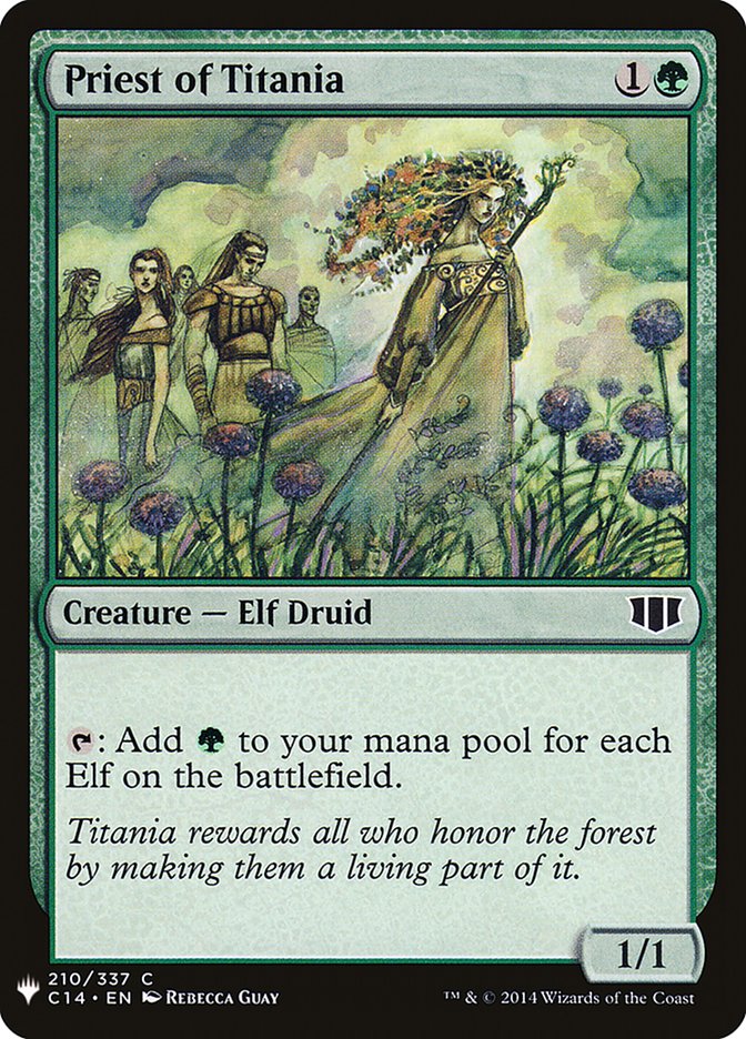 Priest of Titania [Mystery Booster] - Trinity Hobby