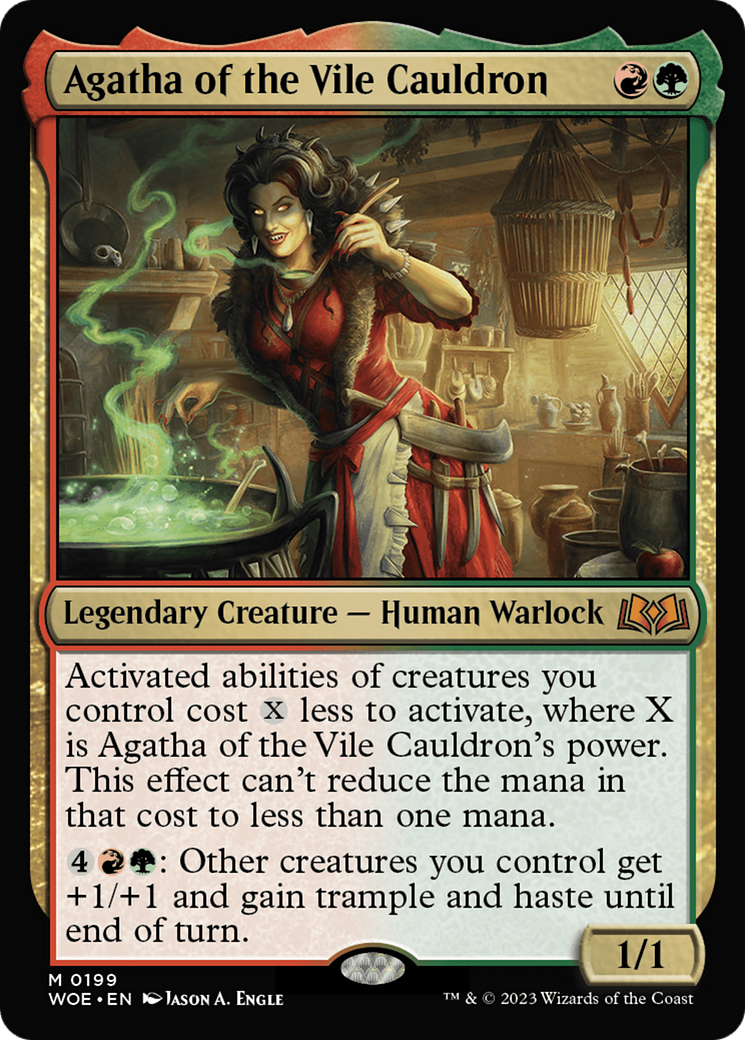Agatha of the Vile Cauldron [Wilds of Eldraine] - Trinity Hobby