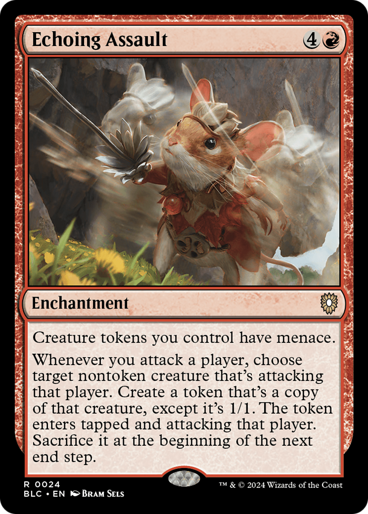 Echoing Assault [Bloomburrow Commander] - Trinity Hobby