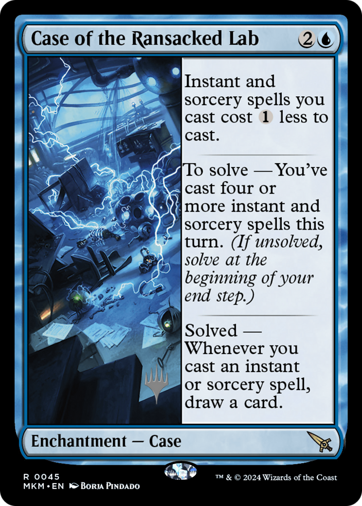 Case of the Ransacked Lab (Promo Pack) [Murders at Karlov Manor Promos] - Trinity Hobby