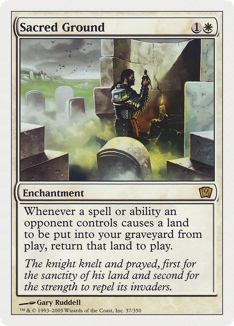 Sacred Ground [Ninth Edition] - Trinity Hobby