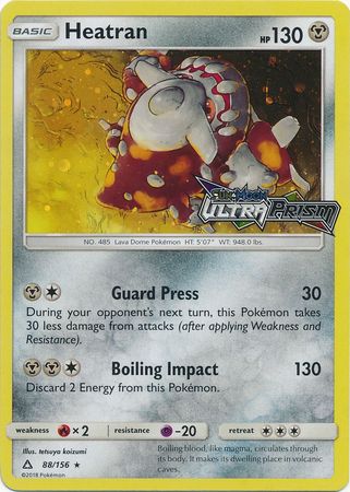 Heatran (88/156) [Alternate Art Promos] - Trinity Hobby
