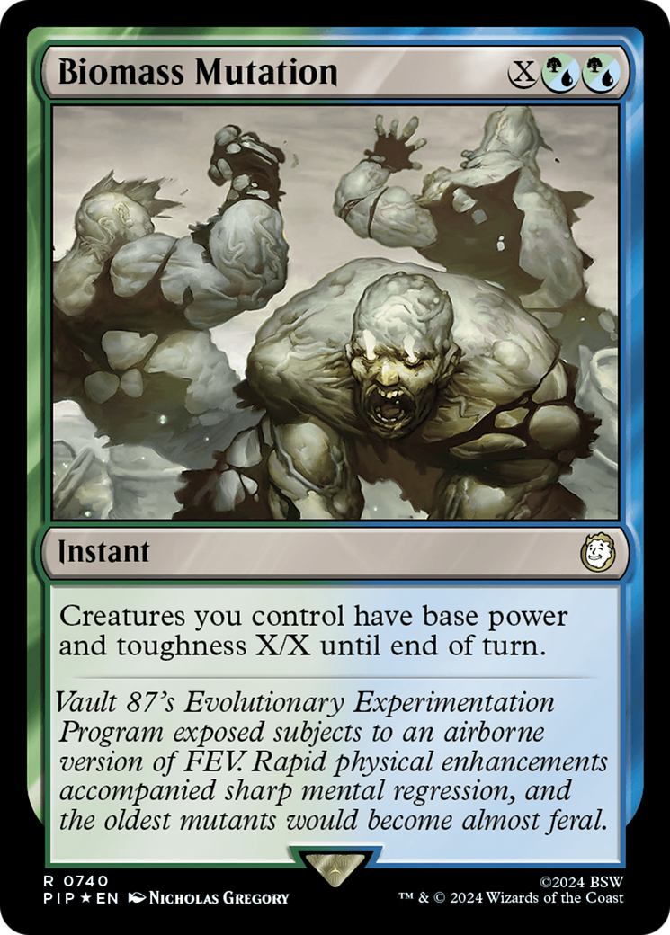 Biomass Mutation (Surge Foil) [Fallout] - Trinity Hobby