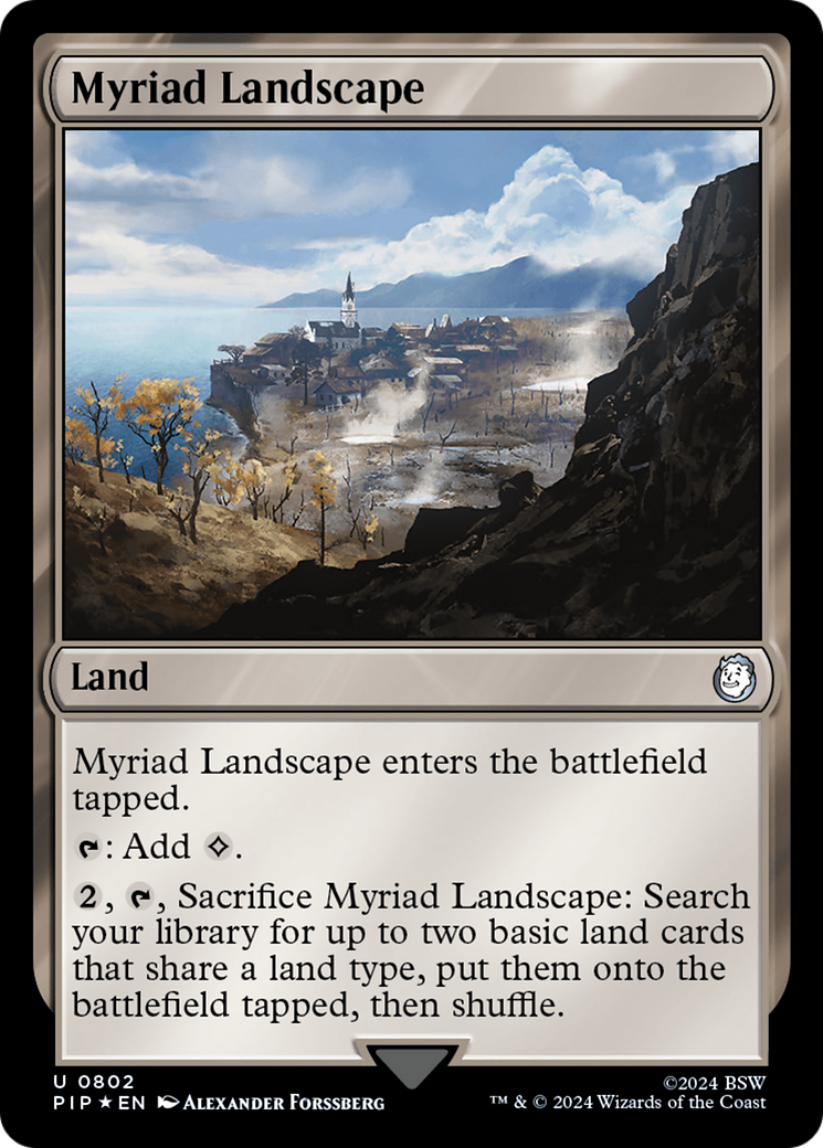 Myriad Landscape (Surge Foil) [Fallout] - Trinity Hobby