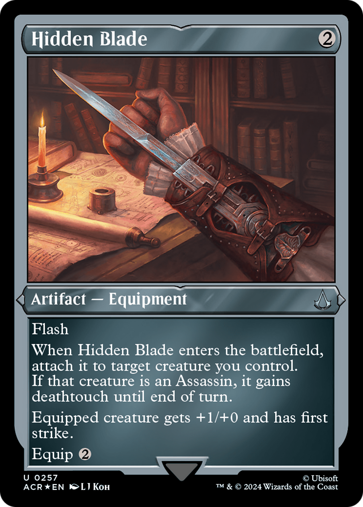 Hidden Blade (Foil Etched) [Assassin's Creed] - Trinity Hobby