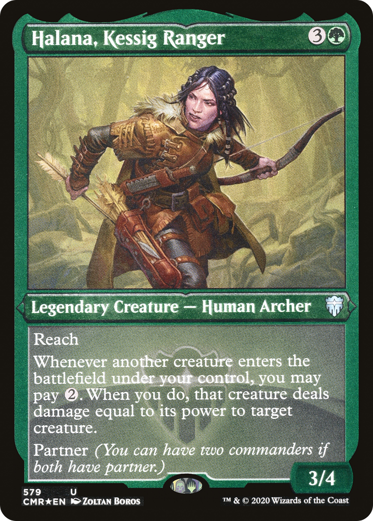 Halana, Kessig Ranger (CMR-579) - [Commander Legends] Foil - Trinity Hobby