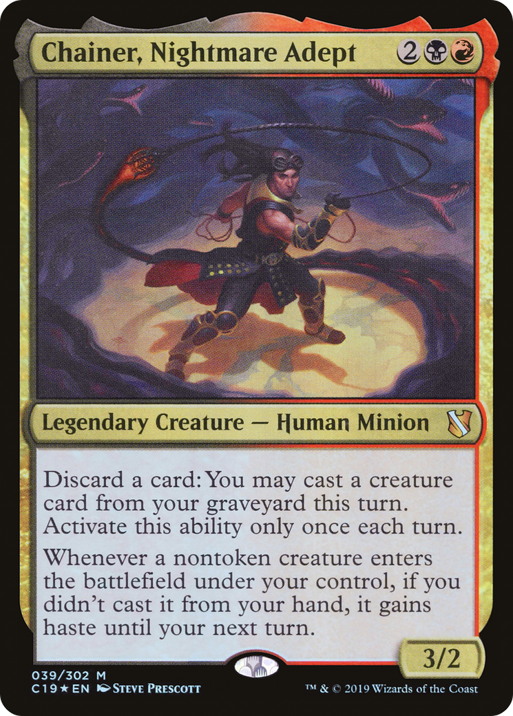 Chainer, Nightmare Adept [Commander 2019] - Trinity Hobby