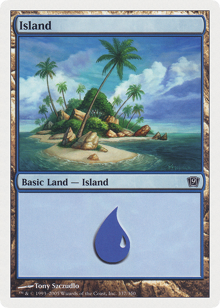 Island (337) [Ninth Edition] - Trinity Hobby