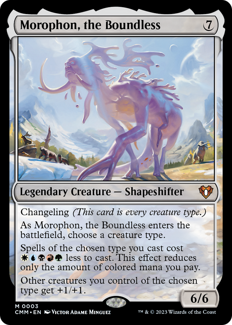 Morophon, the Boundless [Commander Masters] - Trinity Hobby