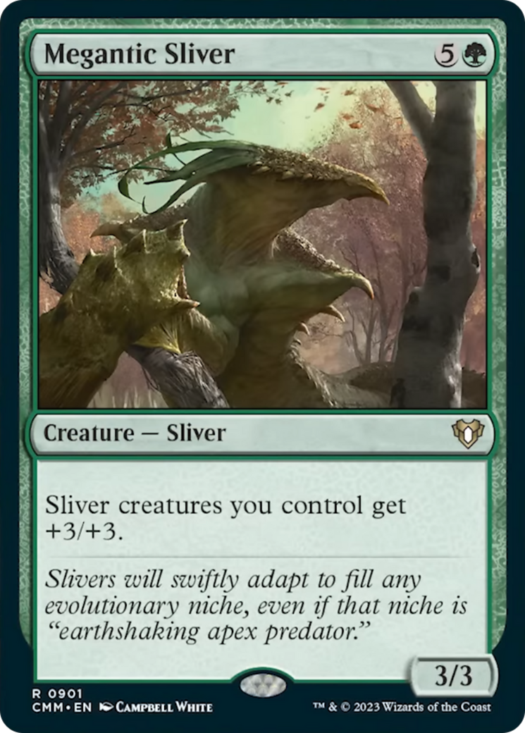 Megantic Sliver [Commander Masters] - Trinity Hobby