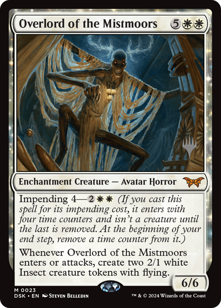 Overlord of the Mistmoors (Promo Pack) [Duskmourn: House of Horror Promos] - Trinity Hobby