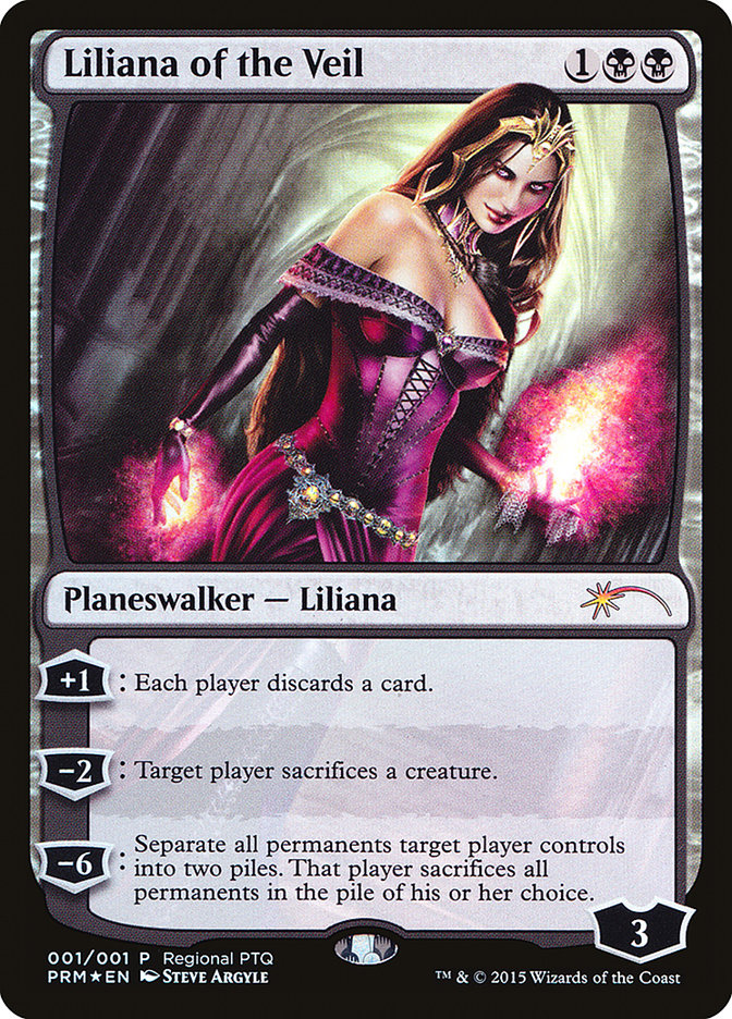 Liliana of the Veil (Regional PTQ) [Pro Tour Promos] - Trinity Hobby
